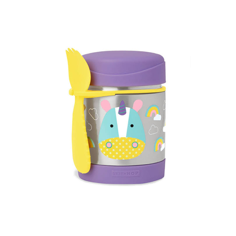 Pote Térmico com Talher Zoo Unicórnio Skip Hop