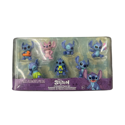 Kit 7 Miniaturas Stitch