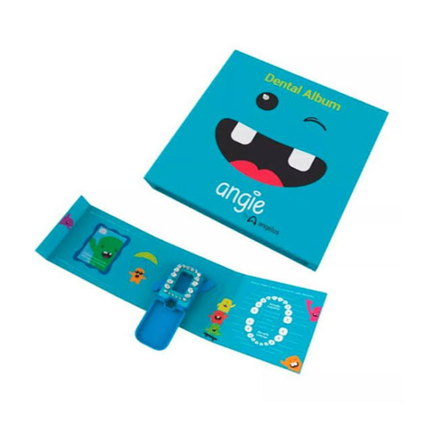 ÁLBUM DENTAL PREMIUM AZUL ANGIE BY ANGELUS