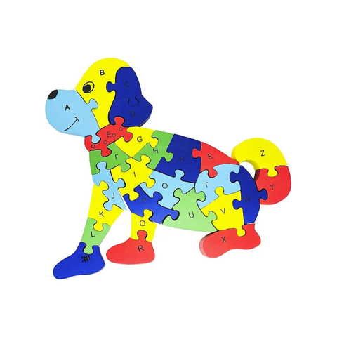 Quebra Cabeça Cachorro MDF - Toy Mix