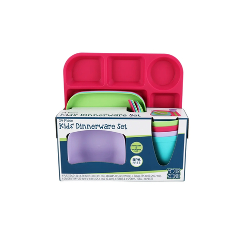 Kit Alimentação 24 Peças Your Zone