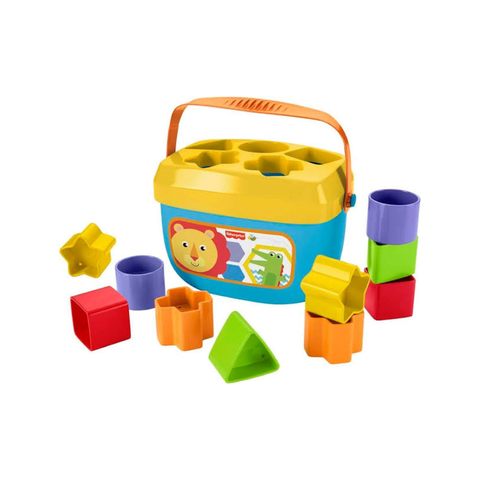 Fisher-Price Balde Primeiros Blocos, Multicolorido
