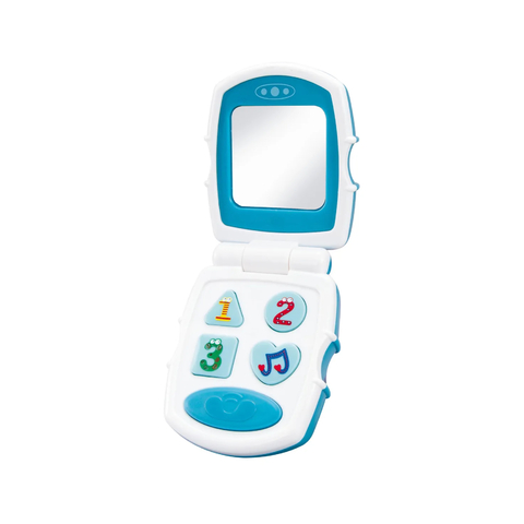 Brinquedo Celular Musical Para Bebê Menino Azul - Pimpolho