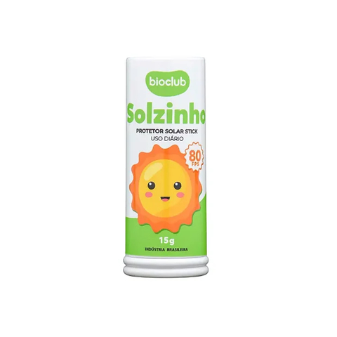 Protetor Solar em Bastão Natural Solzinho Stick 15g - Bioclub Baby