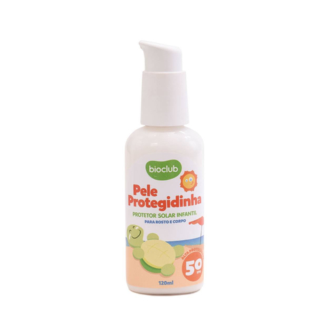 Pele Protegidinha Protetor Solar Infantil Natural 120 ml - Bioclub