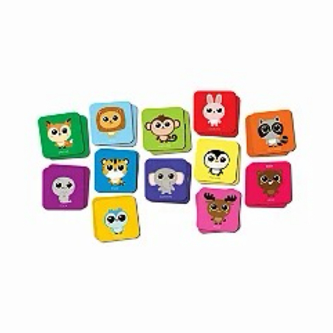 Jogos de Bolsa - Memória Animais - em madeira - Babebi