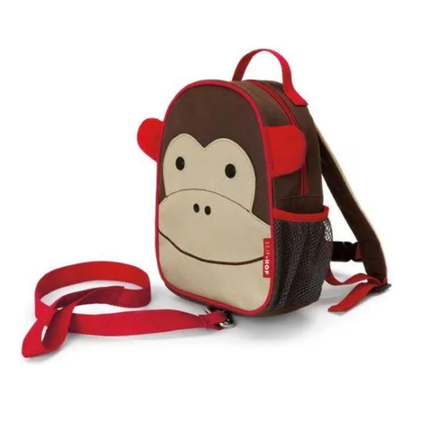MOCHILA COM CINTO GUIA SKIP HOP - MACACO