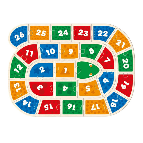 Montando os Números - Quebra-Cabeça - 27 Peças - Toyster Brinquedos