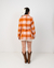 Blazer Casaco Lã Laranja Nude - comprar online