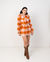 Blazer Casaco Lã Laranja Nude