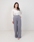 Calça Pantalona Alfaiataria Cinza - Nardim - Authentic Fashion
