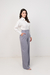 Calça Pantalona Alfaiataria Cinza na internet
