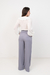 Calça Pantalona Alfaiataria Cinza - loja online