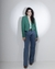 Calça Wide Leg Jeans Lisa Escura na internet