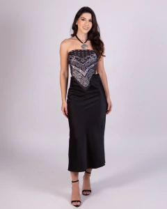 Saia Midi Cetim - comprar online