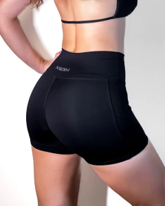 Shorts Curto Feminino Fitness Básico - Preto - comprar online