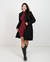Vestido Tubinho Curto Manga Longa Marsala Cereja Cherry - Nardim - Authentic Fashion