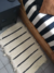 Alfombra Raya Fina Negra