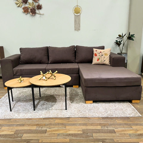 Living Esquinero Orion Hot Sale 3 Cuerpos - Atenas Chocolate