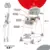 Silla de Comer Gris Cemento Plegable (6600-E)