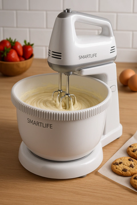 Batidora De Mano C/Bowl Smartlife (Sl-Hm5035Pn) - comprar online