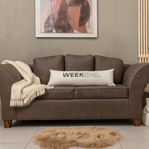 Sofa Montiel 2 Cuerpos - Tela rústica - comprar online