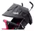 Coche Paraguitas Neuf Negro/Bordo (1058-B) - Gamma Hogar