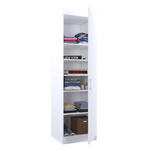 Modulo Lateral/Vestidor 220Cm Blanco