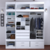 Vestidor 2 Puertas 180Cm Wengue - comprar online