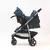Cochecito Travel System Con Huevito y Manillar Rebatible (1390TS-D), Color Azul