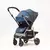Imagen de Cochecito Travel System Con Huevito y Manillar Rebatible (1390TS-D), Color Azul