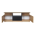 Rack Mundial 180cm Mesina - Color Hickory/Negro - comprar online