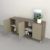 Bahiut 4 Puertas 180cm. (7008) - Nogal L./Gris C. - comprar online