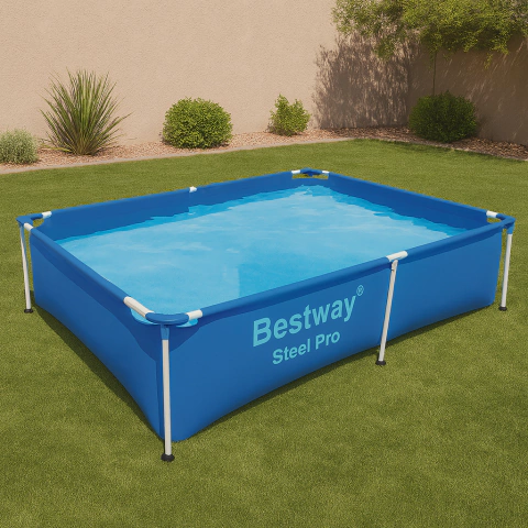 Pileta Rectangular Bestway Steel Pro 150x110x42cm. - comprar online