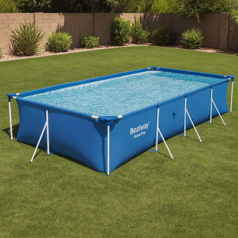 Pileta Rectangular Bestway Steel Pro 450x220x84cm. - comprar online