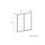Placard Murano 180cm. Blanco - Puertas Corredizas y 1 con ERspejo en internet
