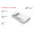 Plataforma Benethon 1 plaza 80 x 190 cm Carvalho - Gamma Hogar