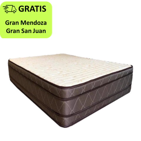 Colchón Espuma Maxiking Zafiro 100x190x30cm. - comprar online