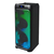 Parlante portátil Aiwa Aw-T806F con luces LED y diseño moderno. Conseguilo en Gamma Hogar.
