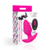 Plug Anal vibrador de Silicona Giratorio con Control Remoto - Pink - comprar en línea