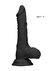 Realistic Dildo With Balls - 23 cm - Black en internet