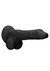 Realistic Dildo With Balls - 23 cm - Black