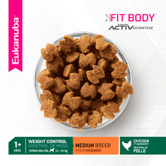 EUKANUBA FIT BODY WEIGHT CONTROL MEDIUM en internet