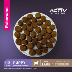 EUKANUBA PUPPY MEDIUM CORDERO en internet