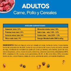 PEDIGREE ADULTO CARNE, POLLO Y CEREALES X 21 KG