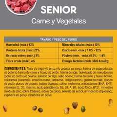 PEDIGREE SENIOR +7 AÑOS X 8 KG