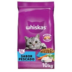 WHISKAS PESCADO X 10 KG