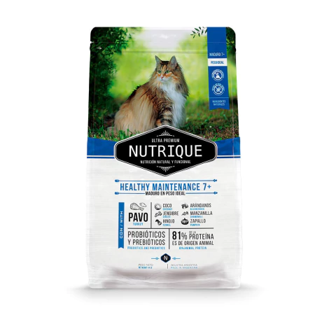 NUTRIQUE ADULT CAT +7 HEALTHY MAINTENANCE - comprar online