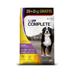 VITALCAN COMPLETE ADULTO RAZA MED/GRANDE 20+2 KG BONUS