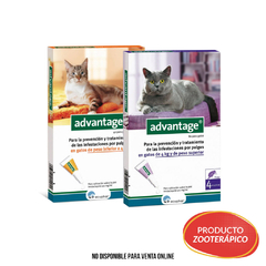 PIPETA ADVANTAGE BAYER GATO - comprar online